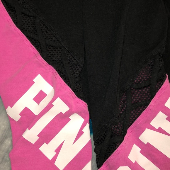 VS Pink Workout Leggings 💓 - Picture 2 of 5
